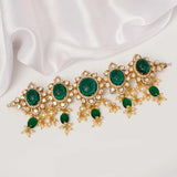 Emerald Moissanite Choker - Ivanah Silver