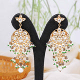 Gleaming Chandbali - Ivanah Silver
