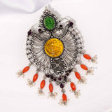 Oxidized Cindrella Pendant - Ivanah Silver