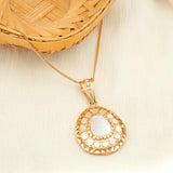 Creamy Pendant - Ivanah Silver