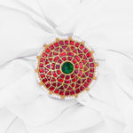 Bridal kundan ring - Ivanah Silver
