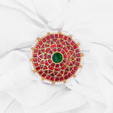 Bridal kundan ring - Ivanah Silver