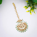 Luxury Kundan Maangtikka - Ivanah Silver