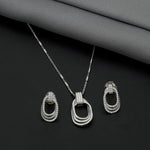 Triple Layer Pendant 92.5 Sterling Silver - Ivanah Silver