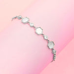 MOP Sleek Bracelet - Ivanah Silver