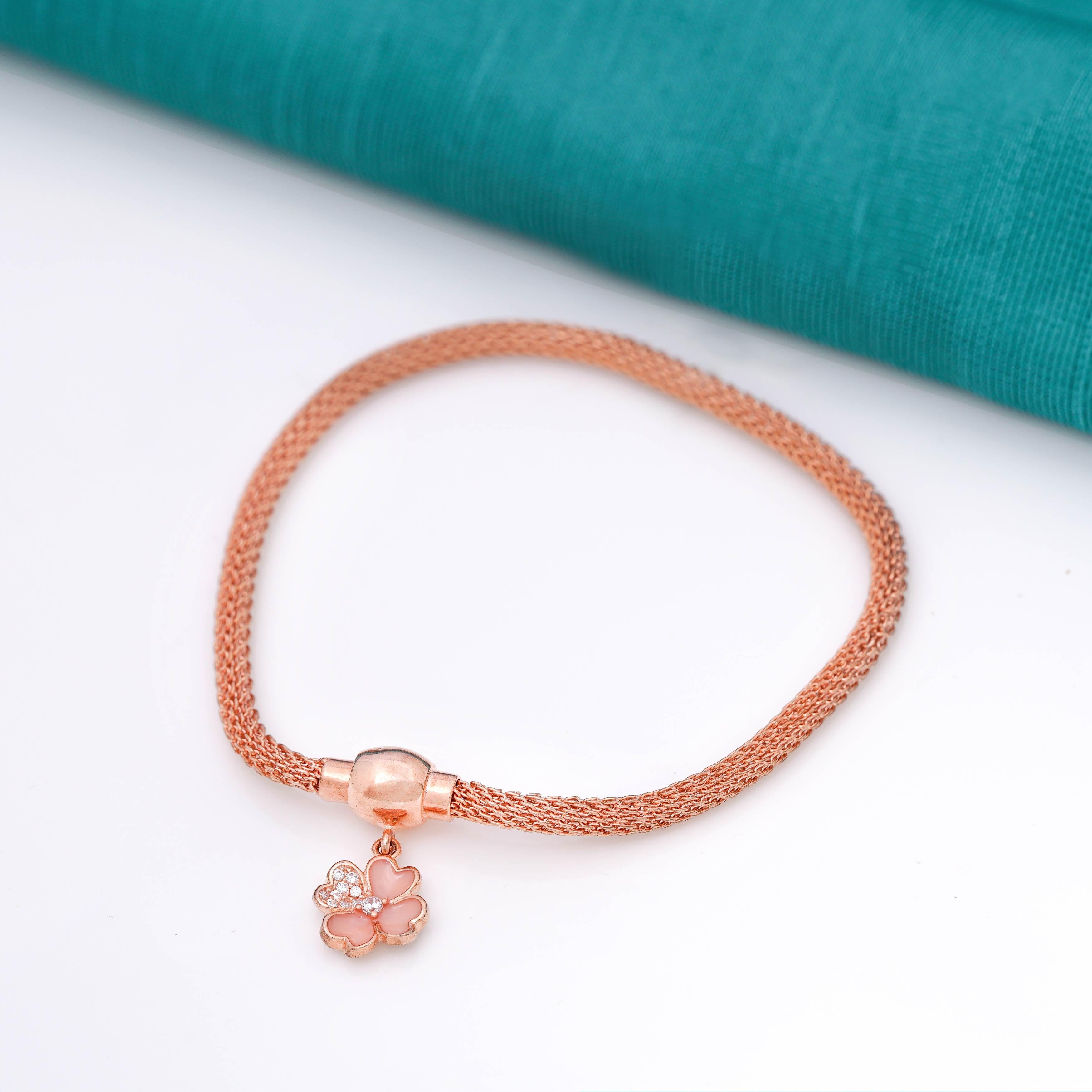 Braided Chain Bracelet - Ivanah Silver