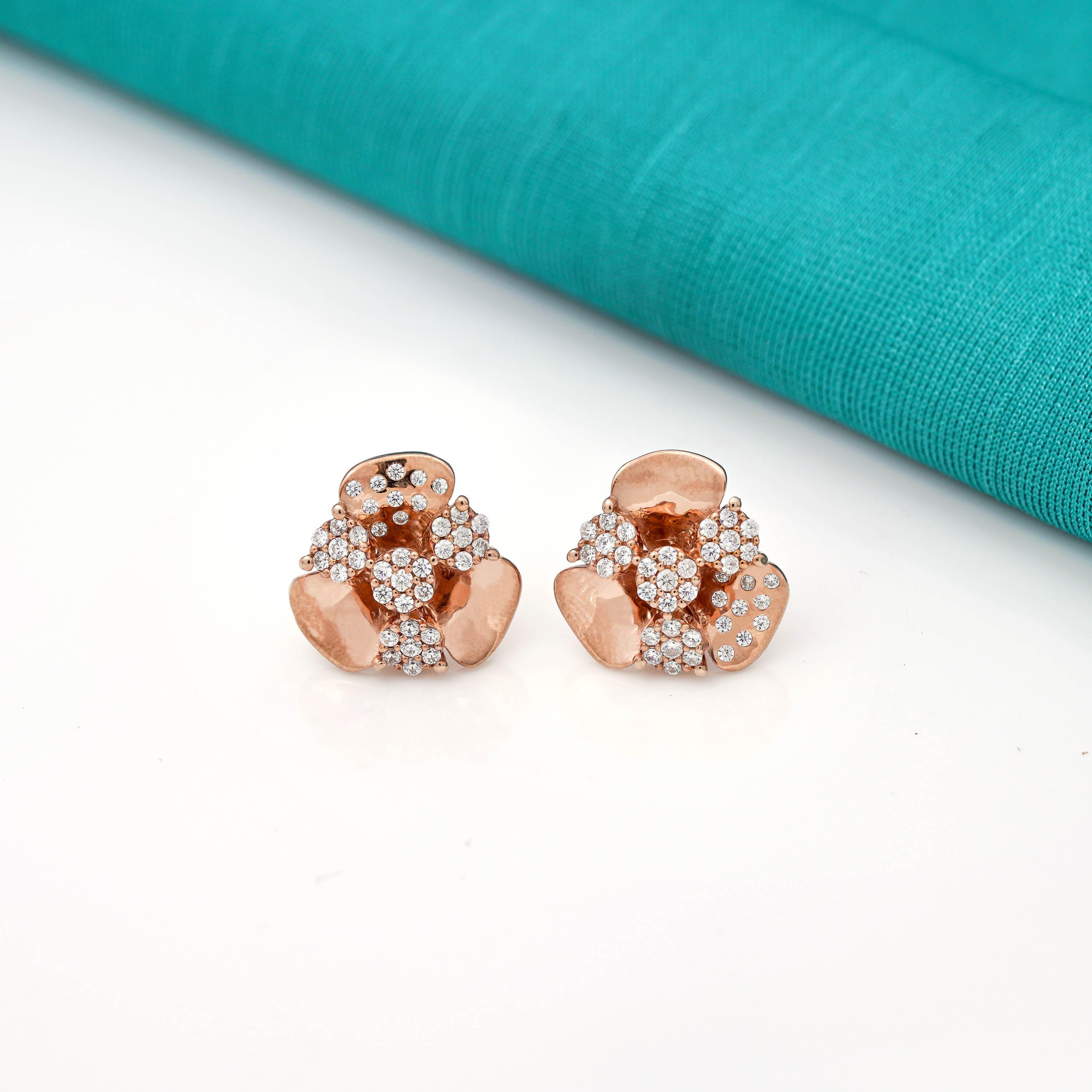 Floral Stud - Ivanah Silver