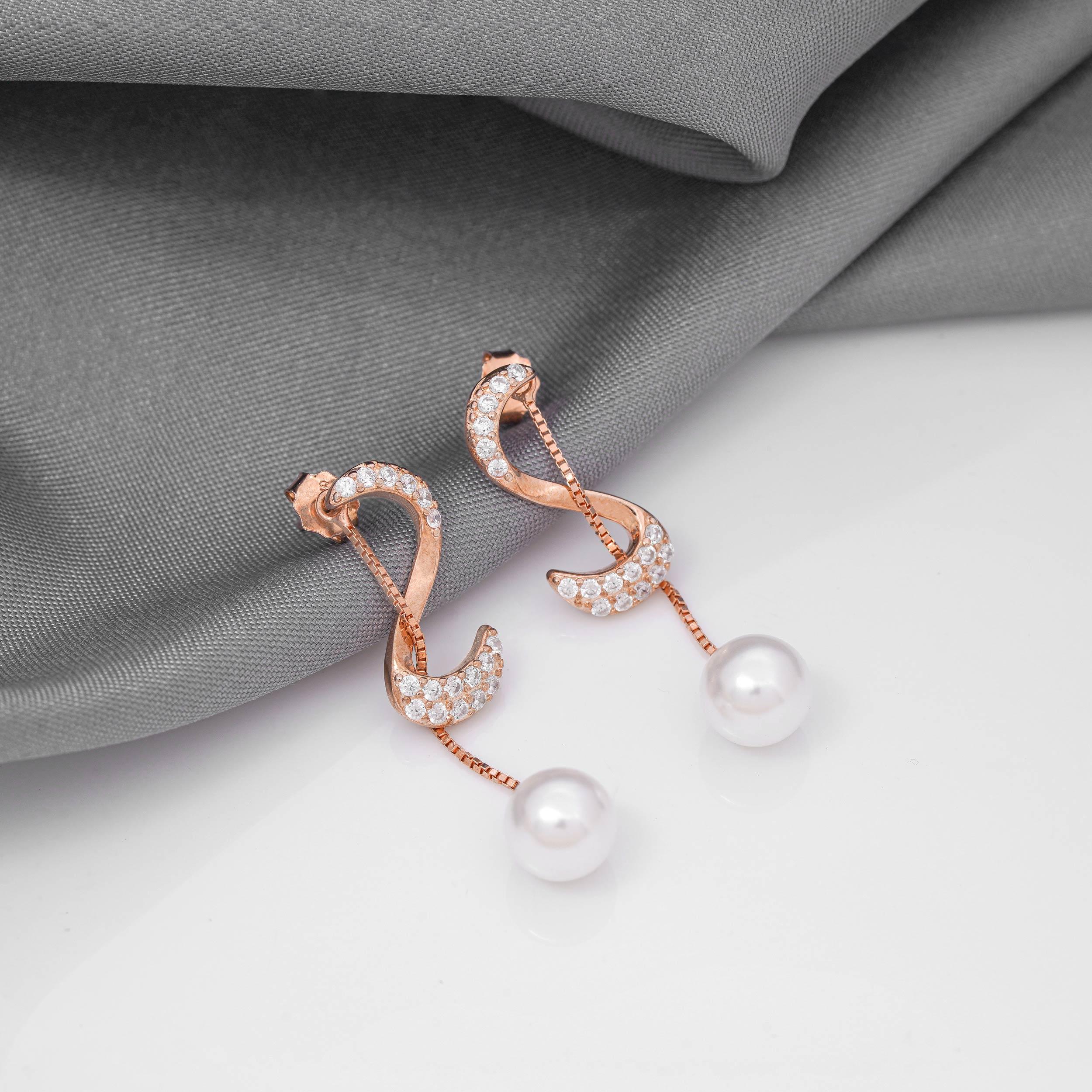 Pearl droplets - Ivanah Silver
