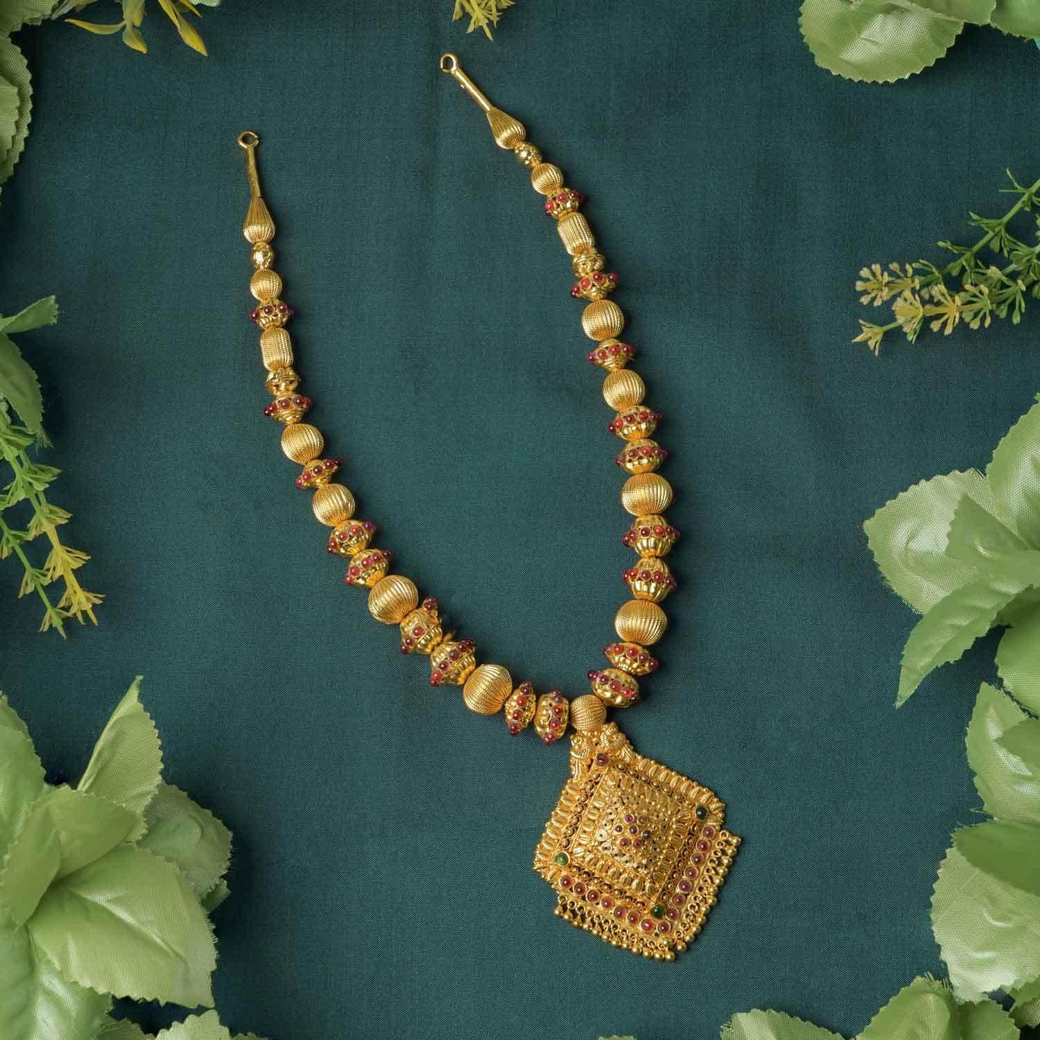 Traditional Short Necklace - Ivanah Silver