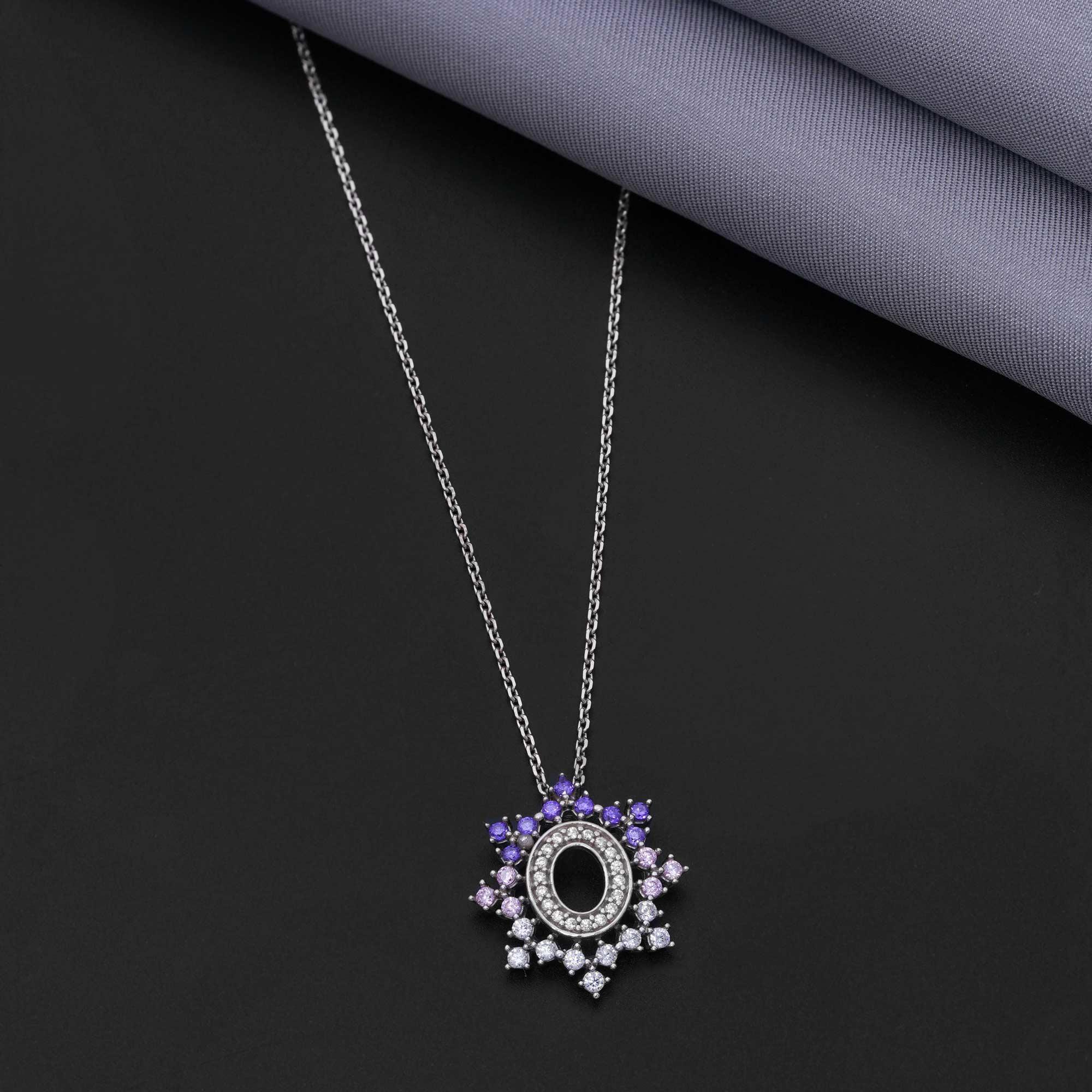 Frozen Lavender 92.5 Sterling Silver Chain - Ivanah Silver